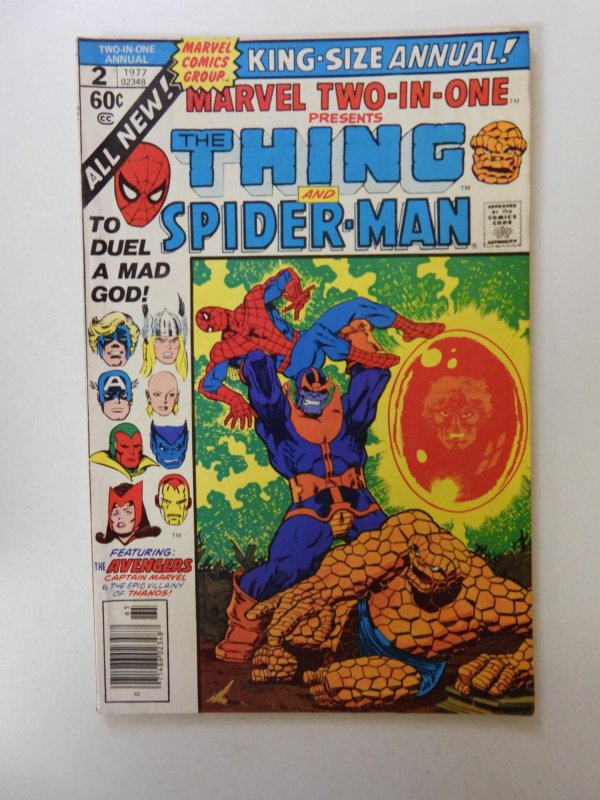 Marvel Two-in-One Annual #2 (1977) FN condition