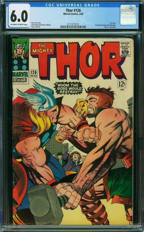 THOR #126 CGC 6.0 (1966)