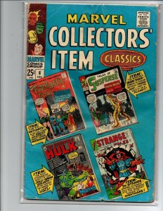 Marvel Collector's Item Classics #6 - Fantastic Four - Iron Man -1965 - Good