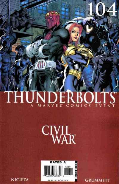 Thunderbolts (2006 series) #104, NM (Stock photo)