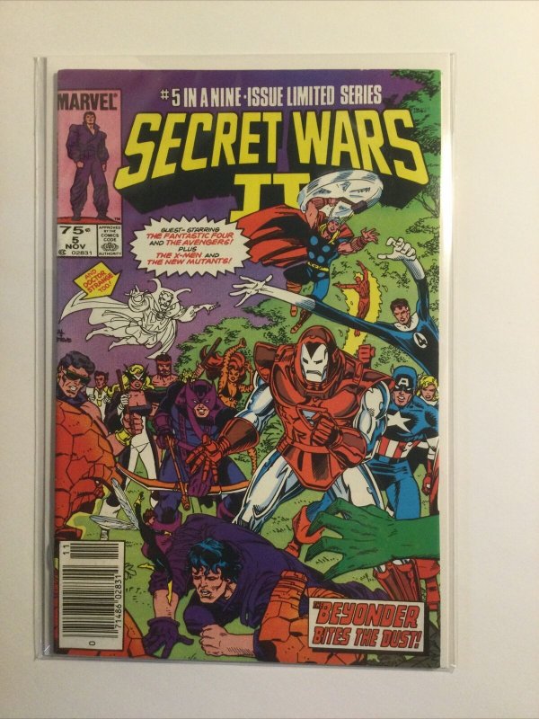 Secret Wars II 5 Very Fine Vf 8.0 First 1st Boom Boom Marvel 