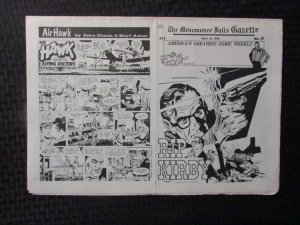 1972 April 10 MENOMONEE FALLS GAZETTE Comic Weekly #17 FN 6.0 Air Hawk Tarzan