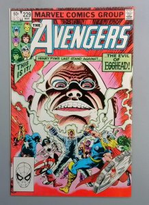 Avengers #229 NM Egghead Marvel Comics 1983 JR1