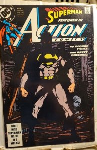 Action Comics #644 Direct Edition (1989) b4