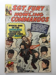 Sgt. Fury #12 (1964) VG- Condition