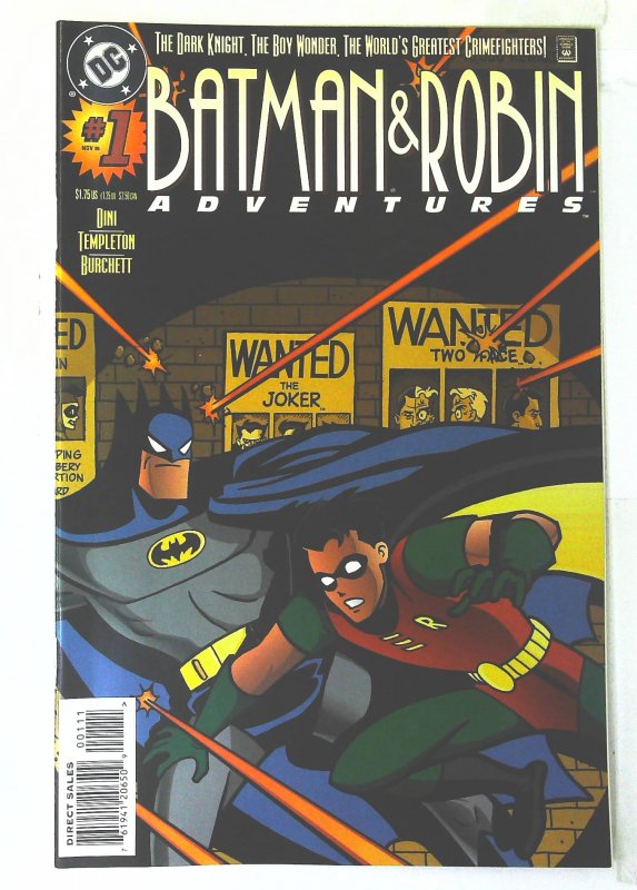 Batman and Robin Adventures   #1, NM (Actual scan)