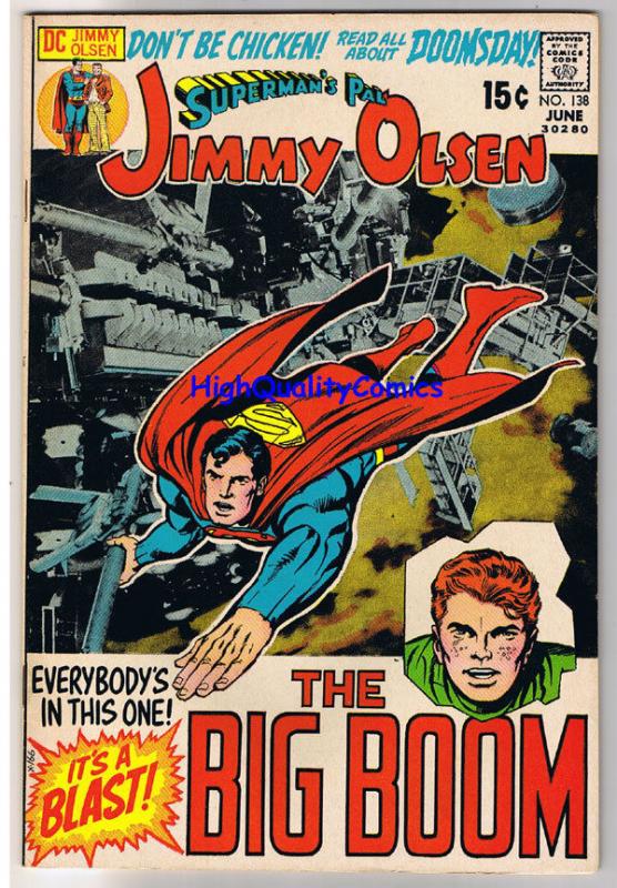 SUPERMAN'S PAL JIMMY OLSEN #138, VF+, Jack Kirby, 1954, more JK in store