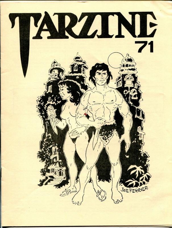 Tarzine #71 1988-Fanzine for collectors of Tarzan and ERB memorabilia-VF
