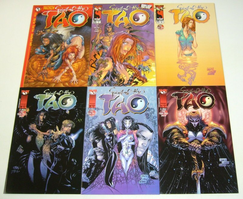 Spirit of the Tao #1-15 VF/NM complete series + preview BILLY TAN d-tron image