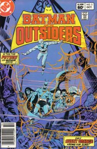 Batman and the Outsiders #3 (Newsstand) FN ; DC | Agent Orange
