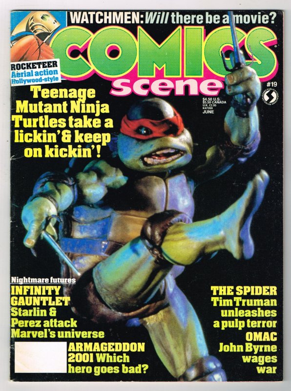 Comics Scene #19 (1991)  Teenage Mutant Ninja Turtles