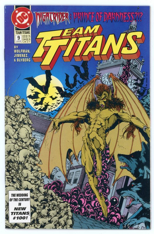 Team Titans #9 Marv Wolfman NM-