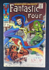 Fantastic Four (1961) #65 GD (2.0) 1st Ronan the Accuser