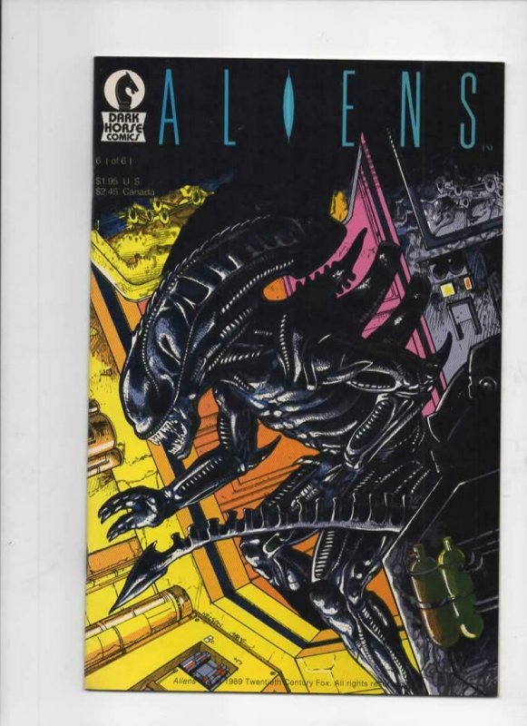 ALIENS #6, VF, Mark Verheiden, Mark Nelson 1988 1989, 1st, more Horror in store