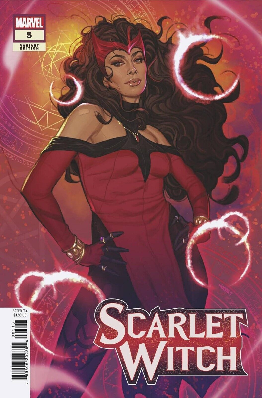 Scarlet Witch 5 125 Swaby Variant Marvel Comics 2023 Eb107 Comic Books Modern Age Scarlet