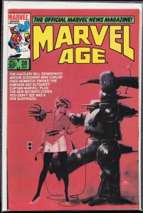 Marvel Age #28 (1985) Dazzler