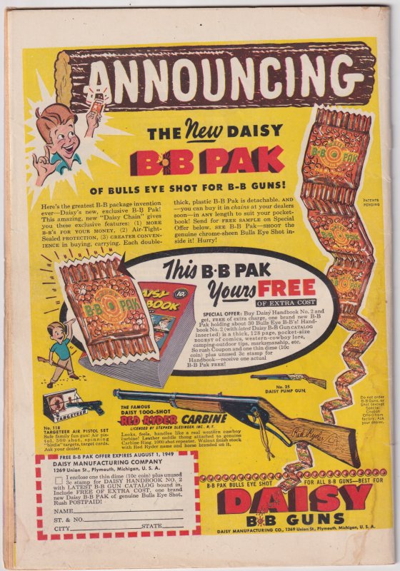 Hopalong Cassidy #32 (1949) Hopalong Cassidy