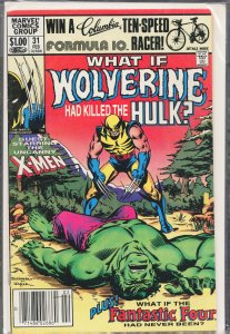 What If? #31 Newsstand Edition (1982) Wolverine