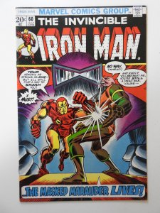 Iron Man #60 (1973) FN+ Condition! Overspray