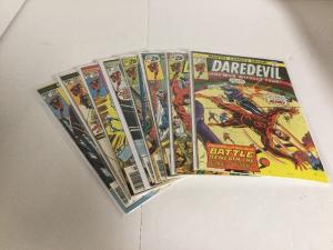 Daredevil 132-134 136-140 Lot Set Run Fn-Vf Fine-Very Fine 6.0-8.0 Marvel Comics