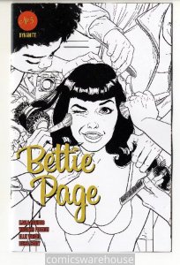 BETTIE PAGE (2020 DYNAMITE) #5 VARIANT 1:10 KANO B&W INCV NM G27861