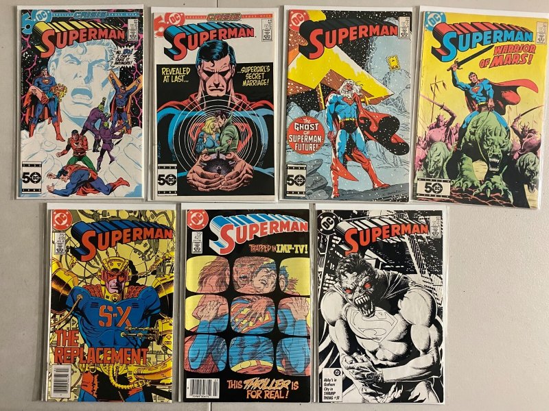 Superman lot #352-422 DC 1st Series (average 6.0 FN) 39 diff (1980 to 1986)
