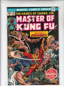 Master of Kung Fu 20 the Hands of Shang-Chi strict NM/NM- 9.2 High-Grade C'ville