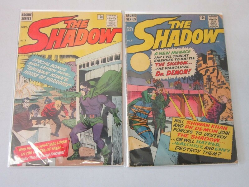 The Shadow #3 and #4 3.0 (1964-1965)