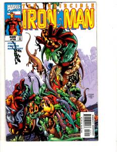 Lot Of 11 Iron Man Marvel Comic Books # 11 12 13 14 15 16 (2) 17 18 19 20 CR41