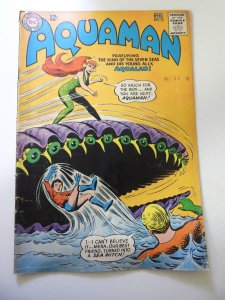 Aquaman #13 (1964) 2nd App of Mera! 1/2 spine split GD/VG Condition