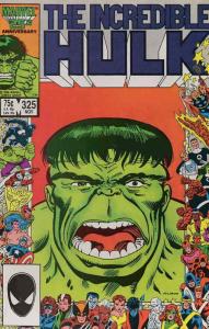 Incredible Hulk, The #325 VF/NM; Marvel | save on shipping - details inside