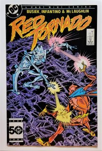Red Tornado #4 (Oct 1985, DC) 7.5 VF-