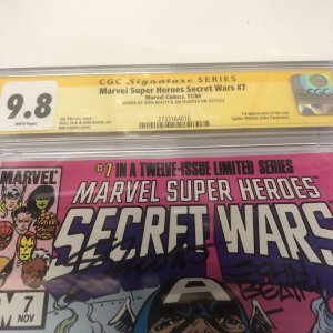 Marvel Super Heroes Secret Wars (1984)  # 7 (CGC 9.8 SS) Signed Beatty * Shooter