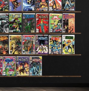 Huge Lot 140+ Comics with X-Man, The New Mutants, Excalibur & More!