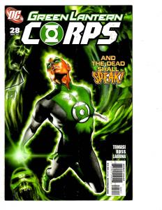 6 Green Lantern Corps DC Comic Books #26 27 28 30 31 32 Mongul Star Sapphire MS7