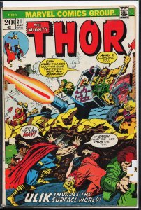 Thor #211 British Variant (1973) Thor