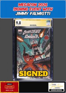 DAREDEVIL PUNISHER DEVILS TRIGGER #2 CGC SS 9.8 PALMIOTTI SIGNED MEGACON PRESALE