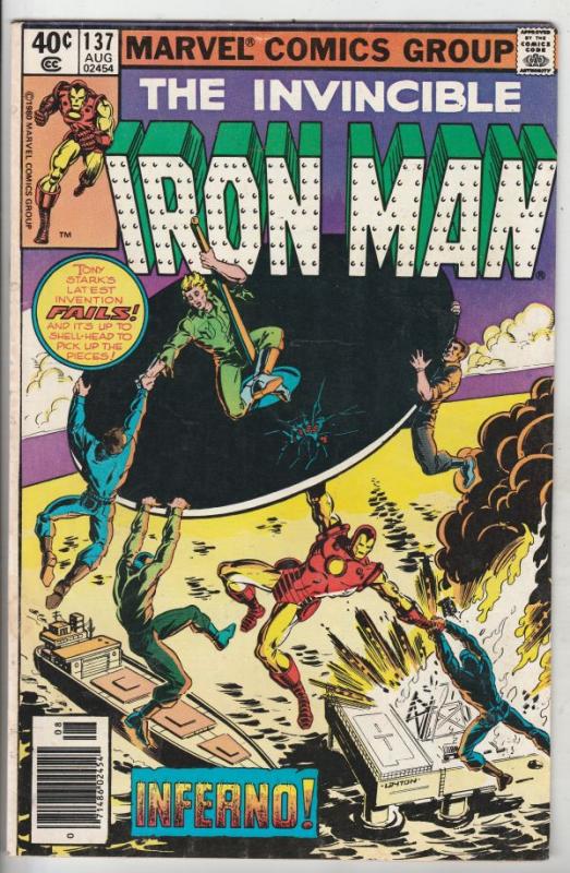 Iron Man #137 (Jul-80) VF High-Grade Iron Man