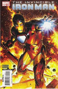 Invincible Iron Man #2 Variant Cover (2008)  NM+ to NM/M  original owner