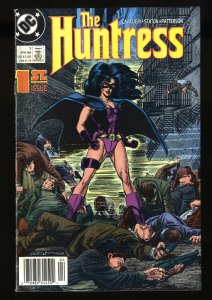 Huntress (1989) #1 NM+ 9.6 Newsstand Variant