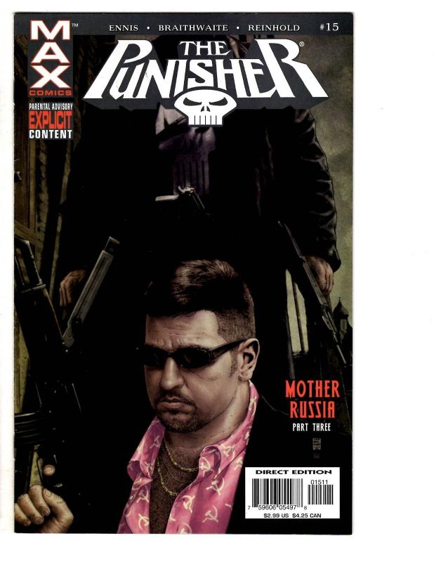 3 The Punisher MAX Comic Books # 13 14 15 Garth Ennis Dougie Braithwaite CB8