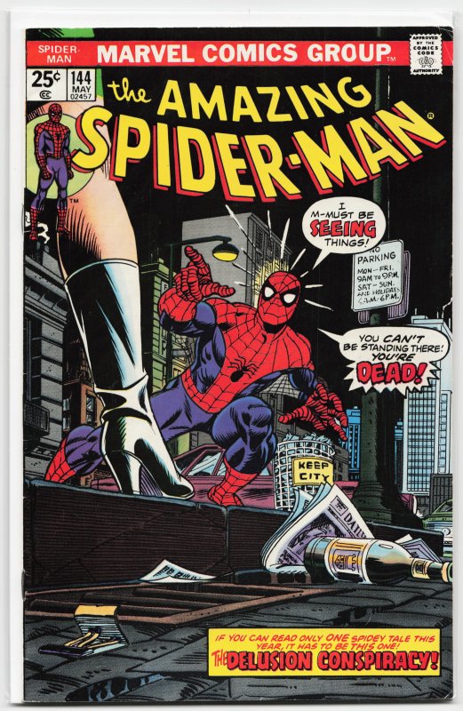 The Amazing Spider-Man #144 (1975) Spider-Man [Key Issue]