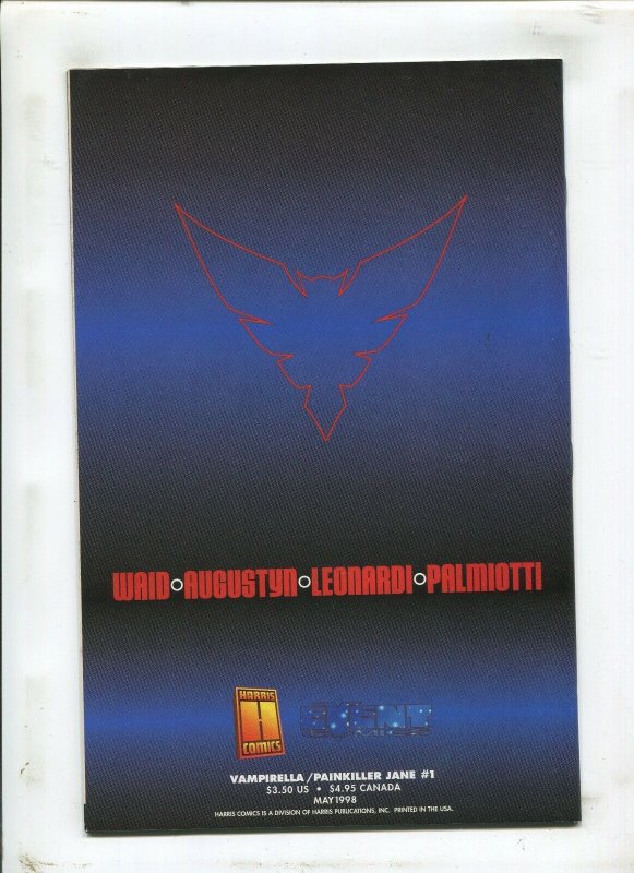 VAMPIRELLA/PAINKILLER JANE #1 - MISS HEMOGLOBIN 1998 ! - (9.2) 1998