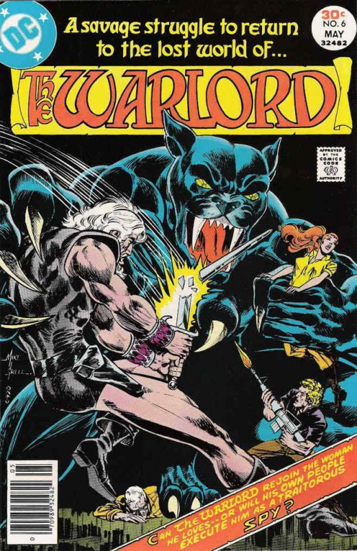 Warlord (DC) #6 FN; DC | Mike Grell - we combine shipping 