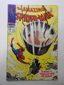 The Amazing Spider-Man #61 (1968) VG Condition see desc