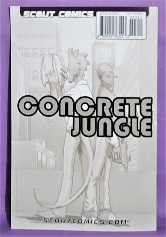 CONCRETE JUNGLE #1 - 4 A Science Fiction Police Tale Karl Mostert (Scout 2020)