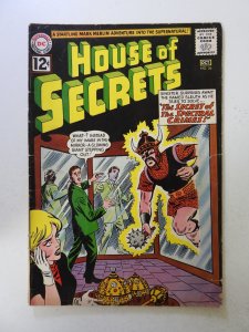 House of Secrets #56 (1962) VG condition bottom staple detached from cover