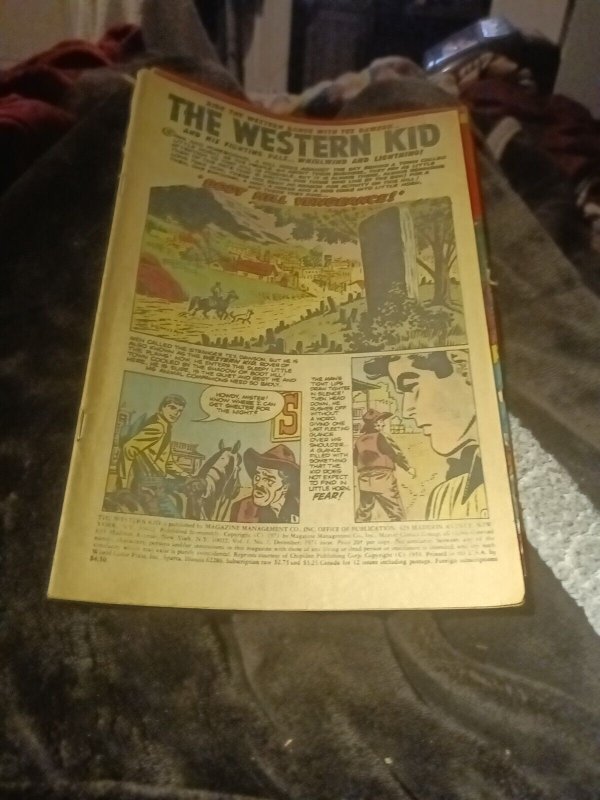 Western Kid 1 & 3 marvel Atlas Comics 1971