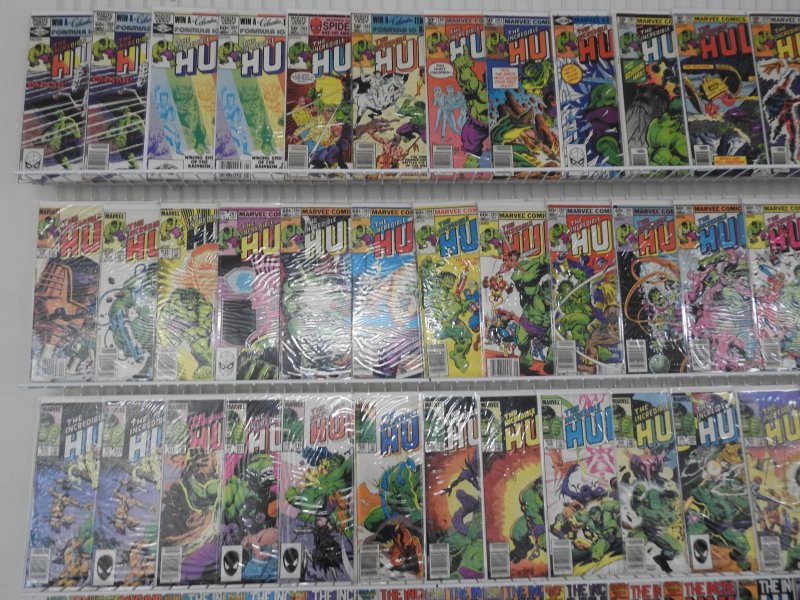 Huge Lot of 100+ Comics W/ All Incredible Hulk!!! Avg. VF- Condition!