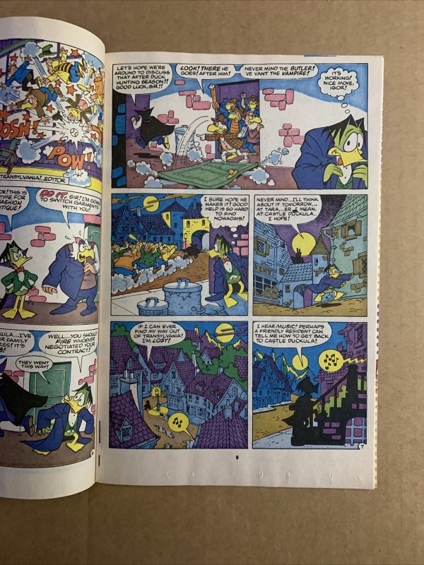 Count Duckula #3 1st appearance of DANGER MOUSE-Marvel 